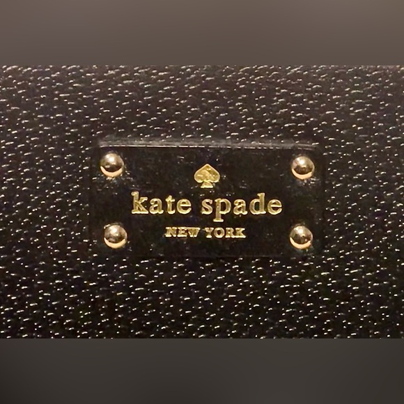 Kate Spade Large Black Tote with Dust Cover - Picture 3 of 16